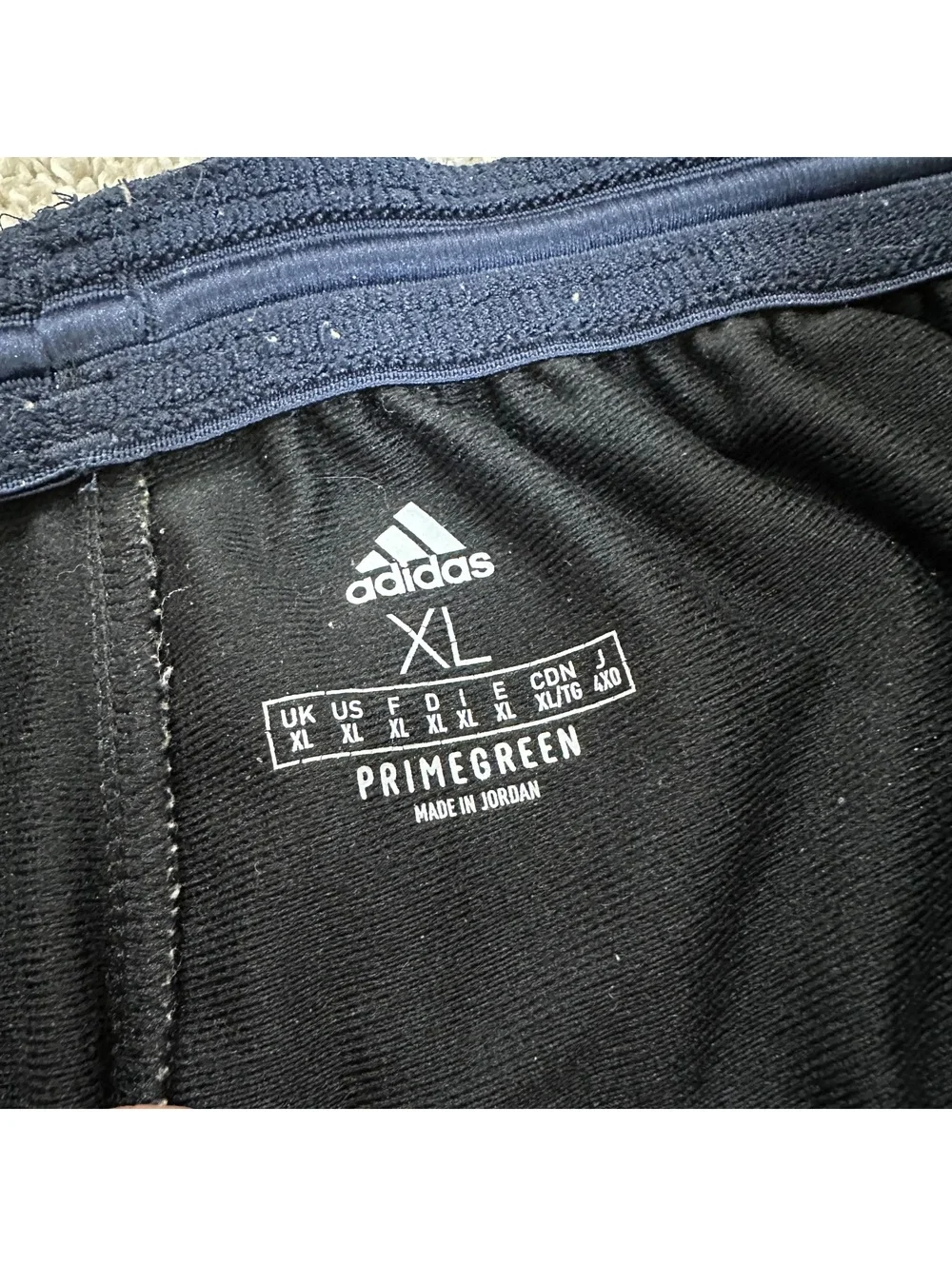 Adidas black Primegreen athletic pants