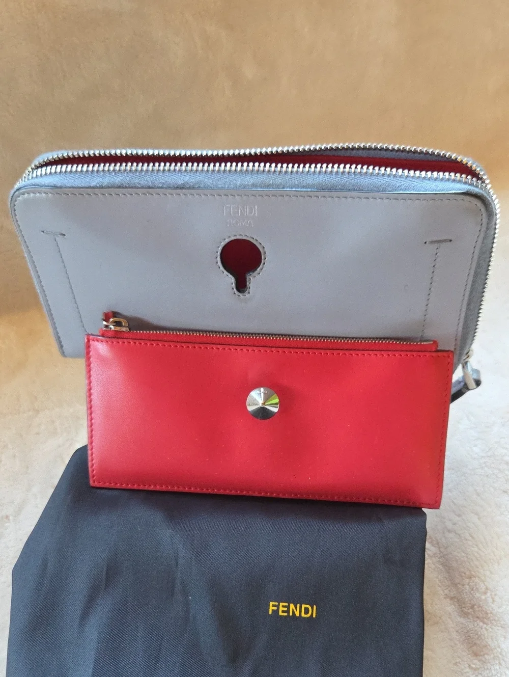 Fendi zip around