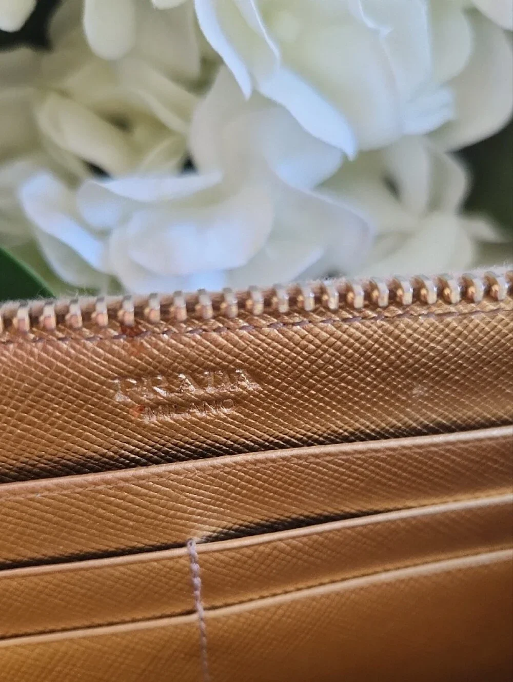 Prada luxury zip