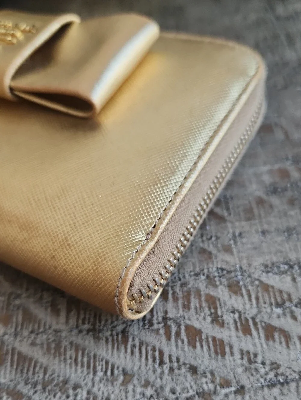 Prada luxury zip