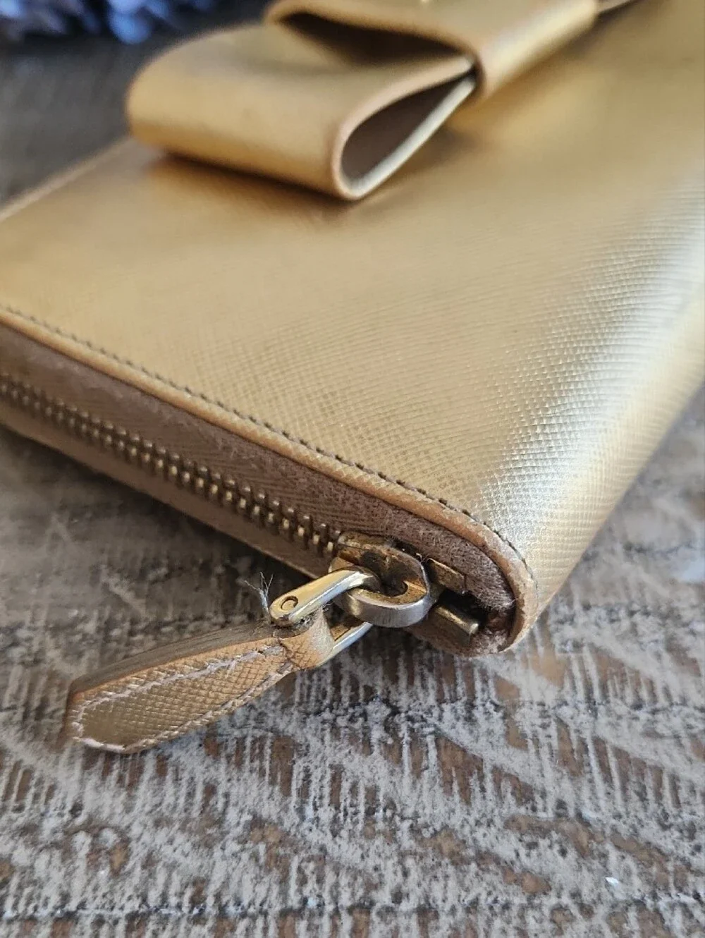 Prada luxury zip