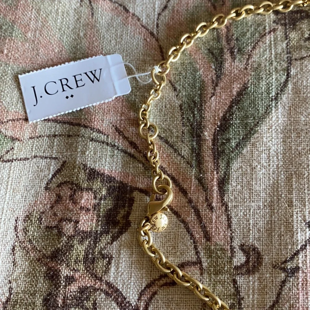 NEW J Crew gum drop necklace