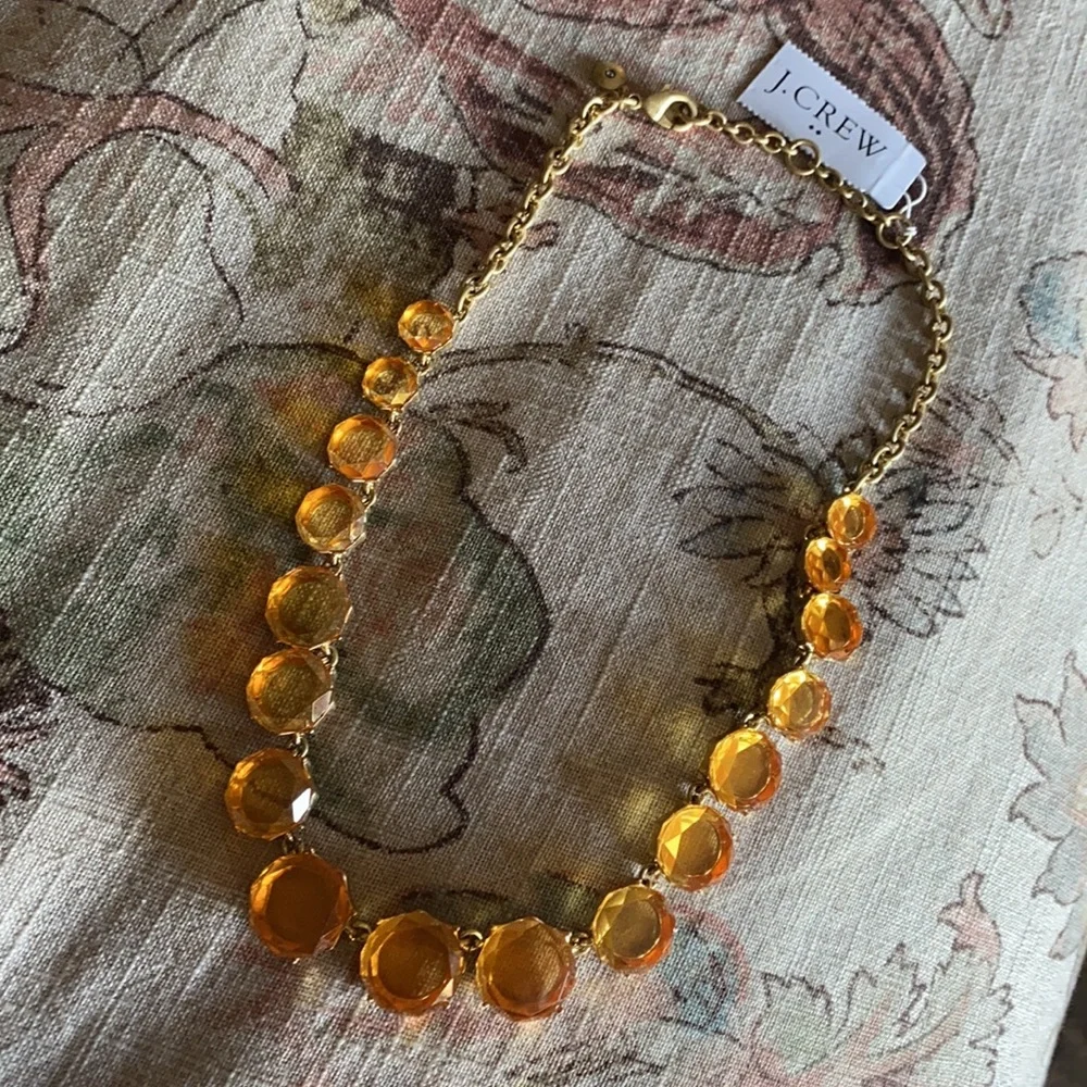 NEW J Crew gum drop necklace