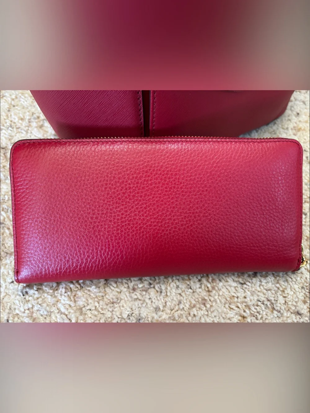 Michael Kors sleek pebbled