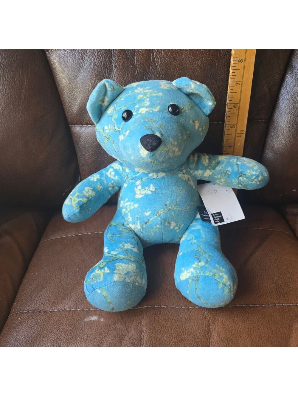 Van Gogh Museum Amsterdam Almond Blossom Blue Plush Teddy Bear NWT 8