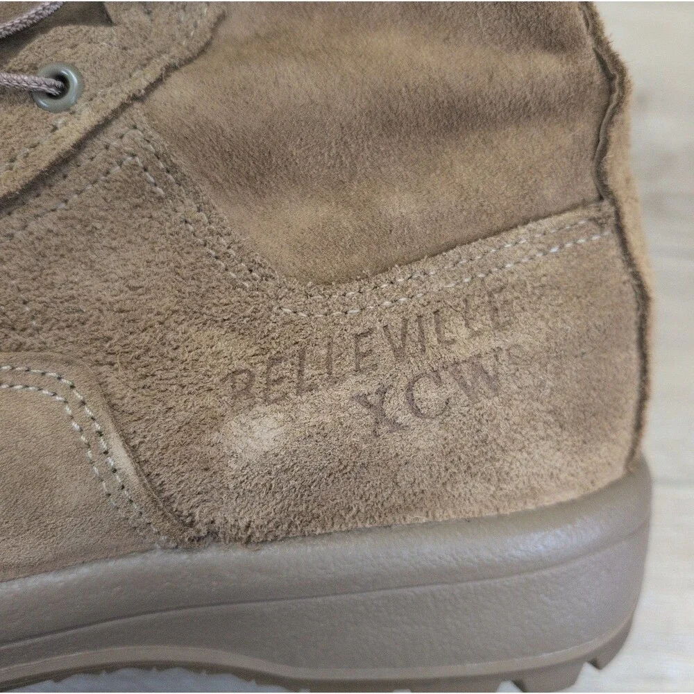 Belleville C755 XCW Extreme Cold Weather Boots Mens 7R Coyote Tan Suede Gore-Tex