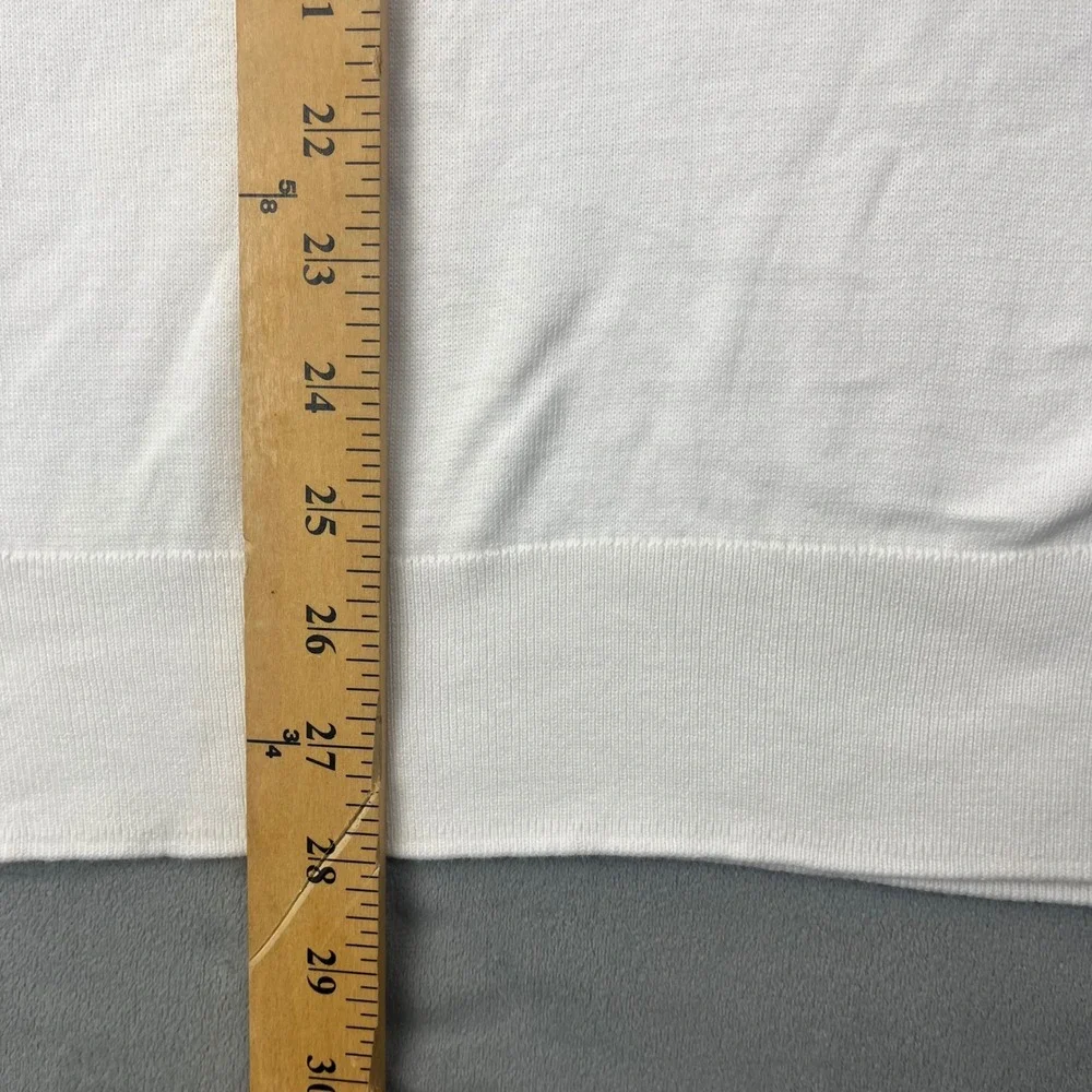 Polo Ralph Lauren Knit Shirt XXL White Cotton Classic Fit NWT Flaw MSRP $125