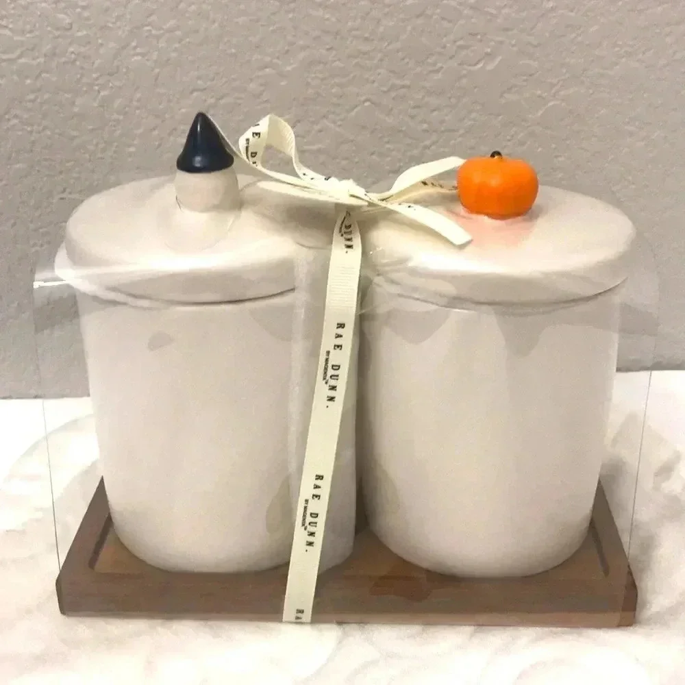 Rae Dunn Trick or Treat Spooky Canister