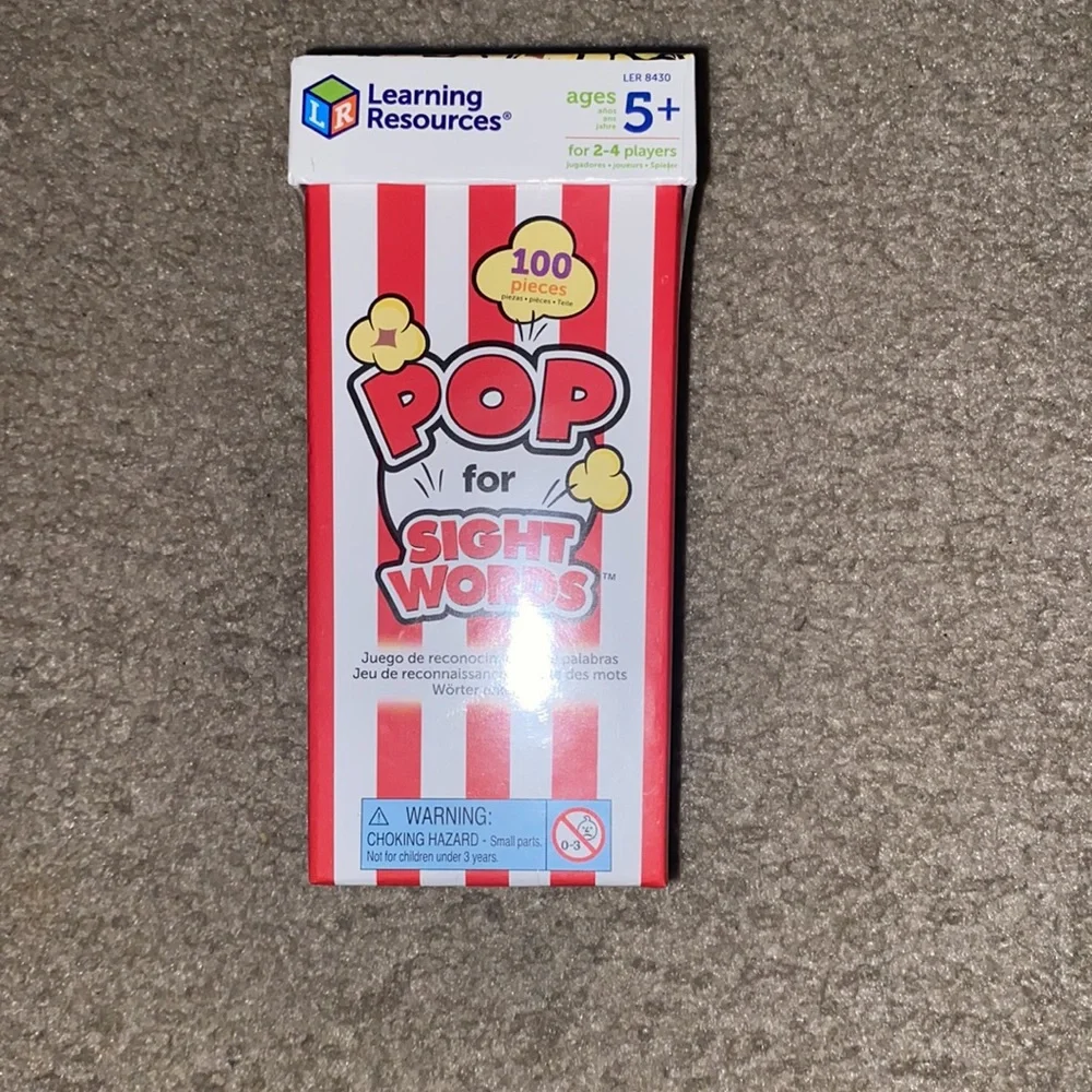 Learning Resources 🍿 Pop for SIGHT WORDS Game