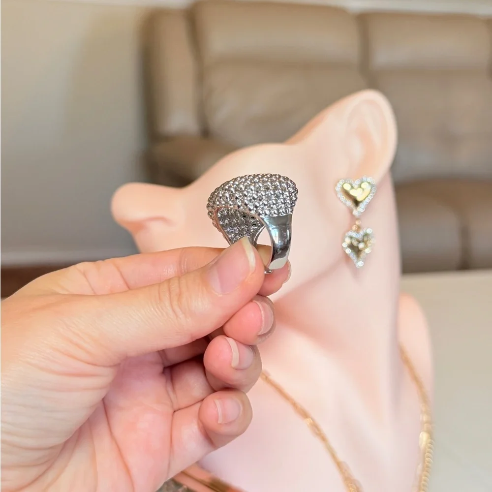 Anthropologie chic silver
