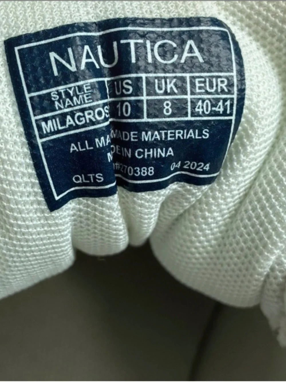 Nautica clean sneakers