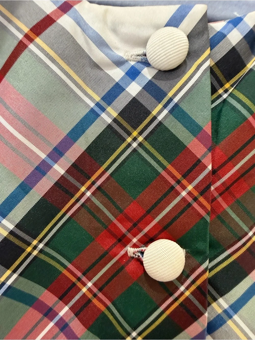 Ralph Lauren sleeveless plaid