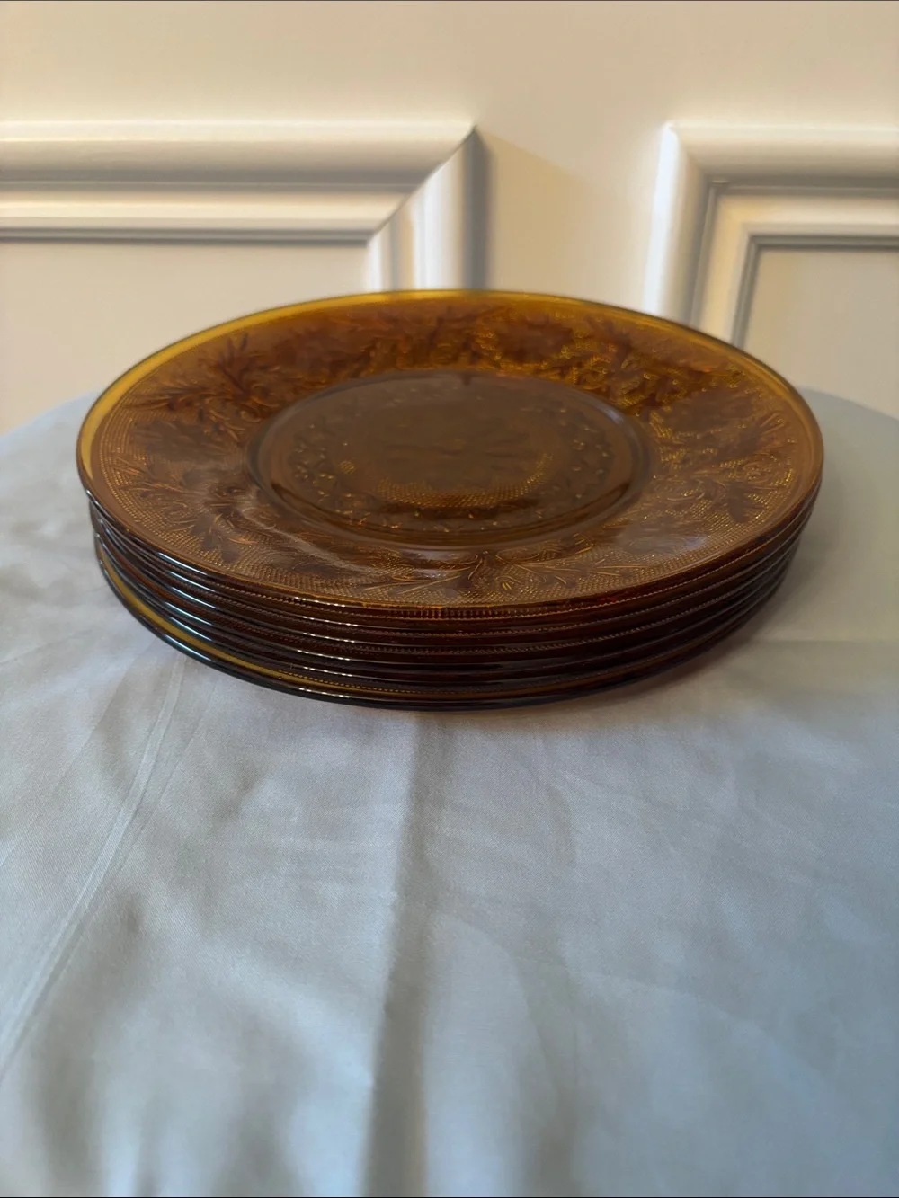 Indiana Glass decorative pressed