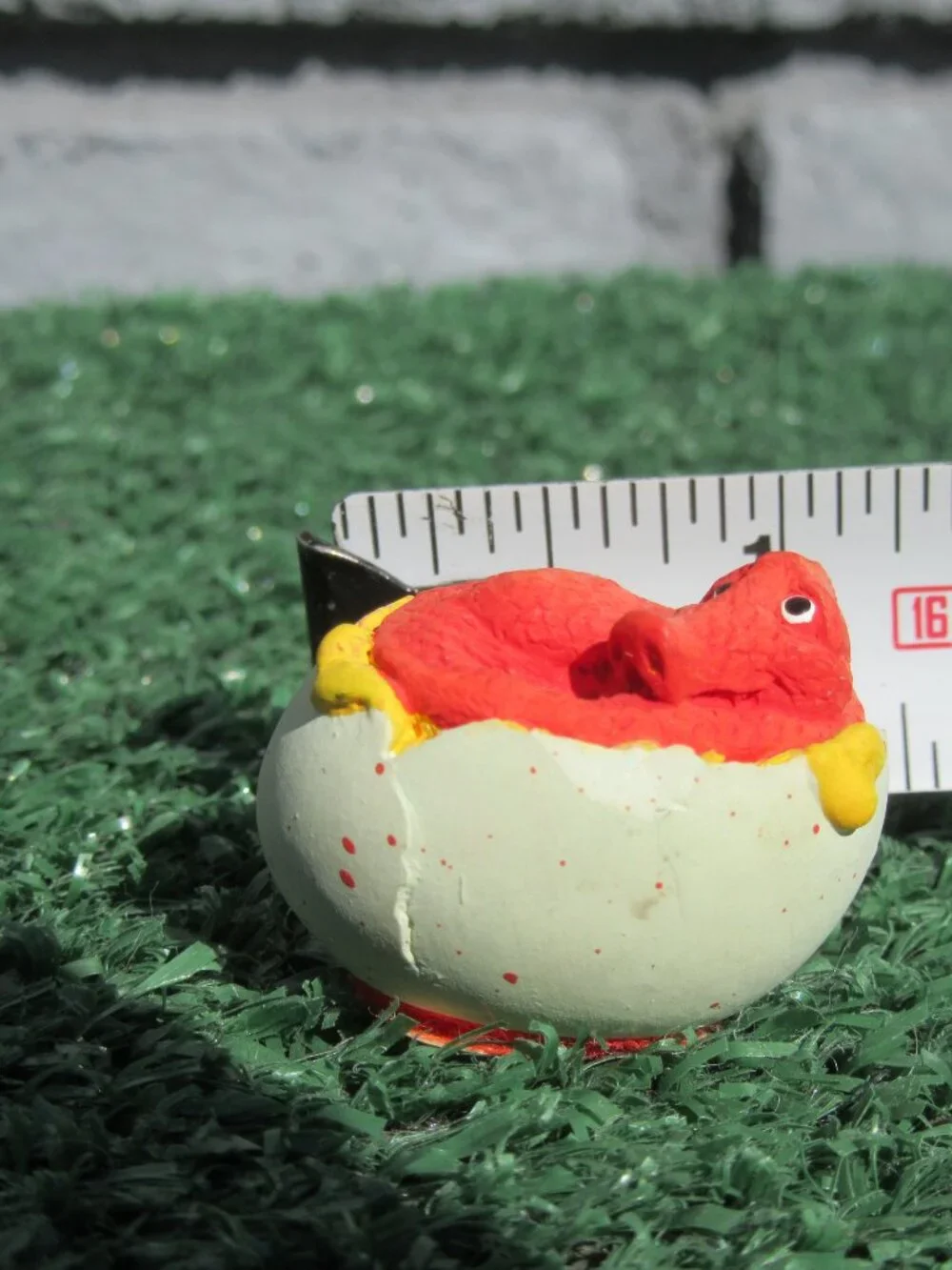 Genesis Creations Limited Mini Red Dragon Hatching Egg Made In Scotland Figurine