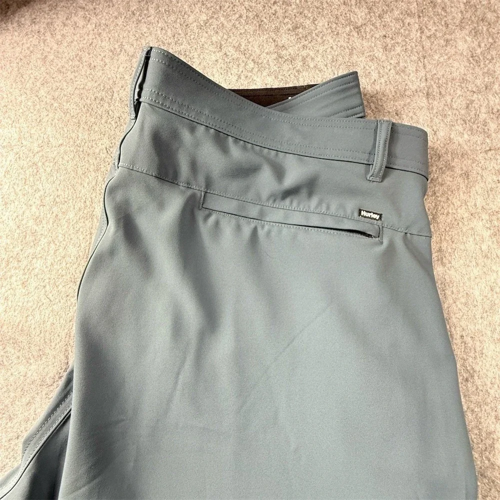 Hurley Pants Mens 40x30 Slate Blue Hybrid Tech Performance Golf Active Stretch‎