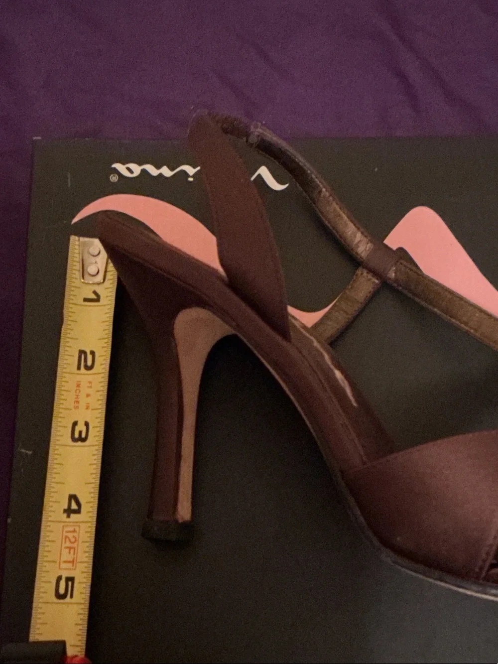 Nina shimmering brown