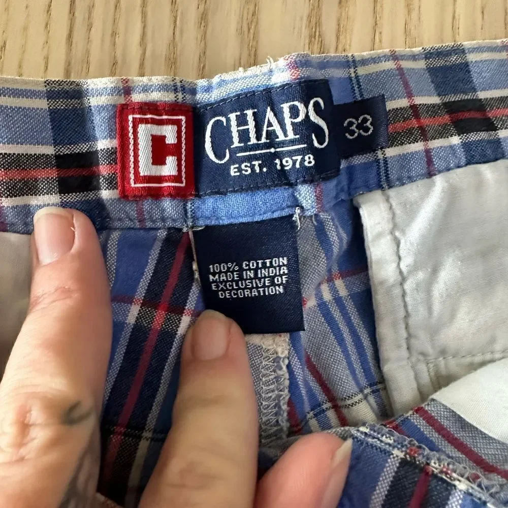 Champs plaid shorts