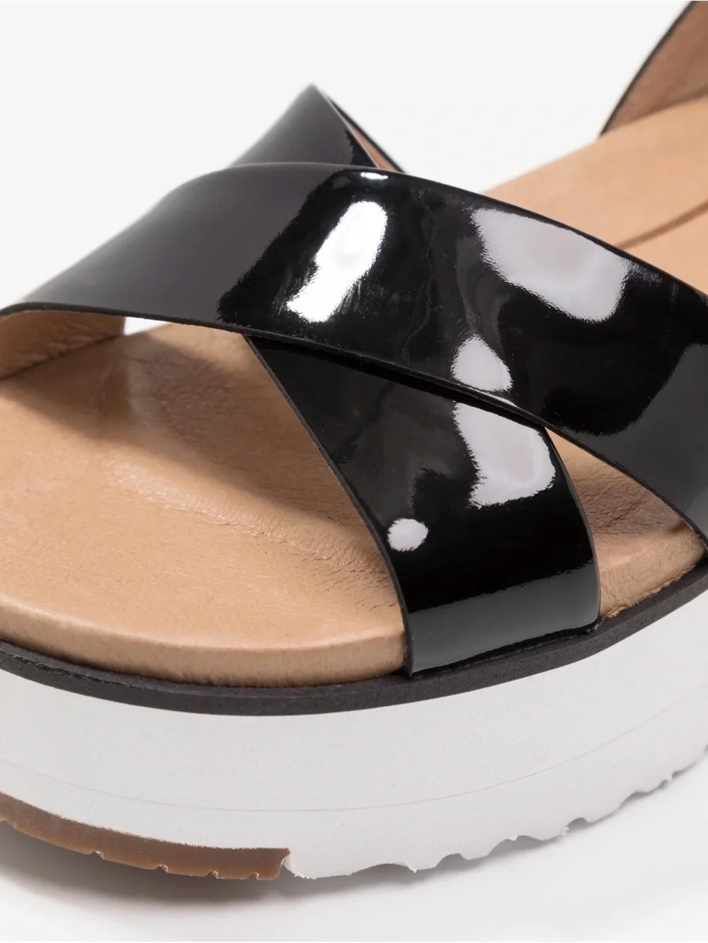 UGG shiny patent