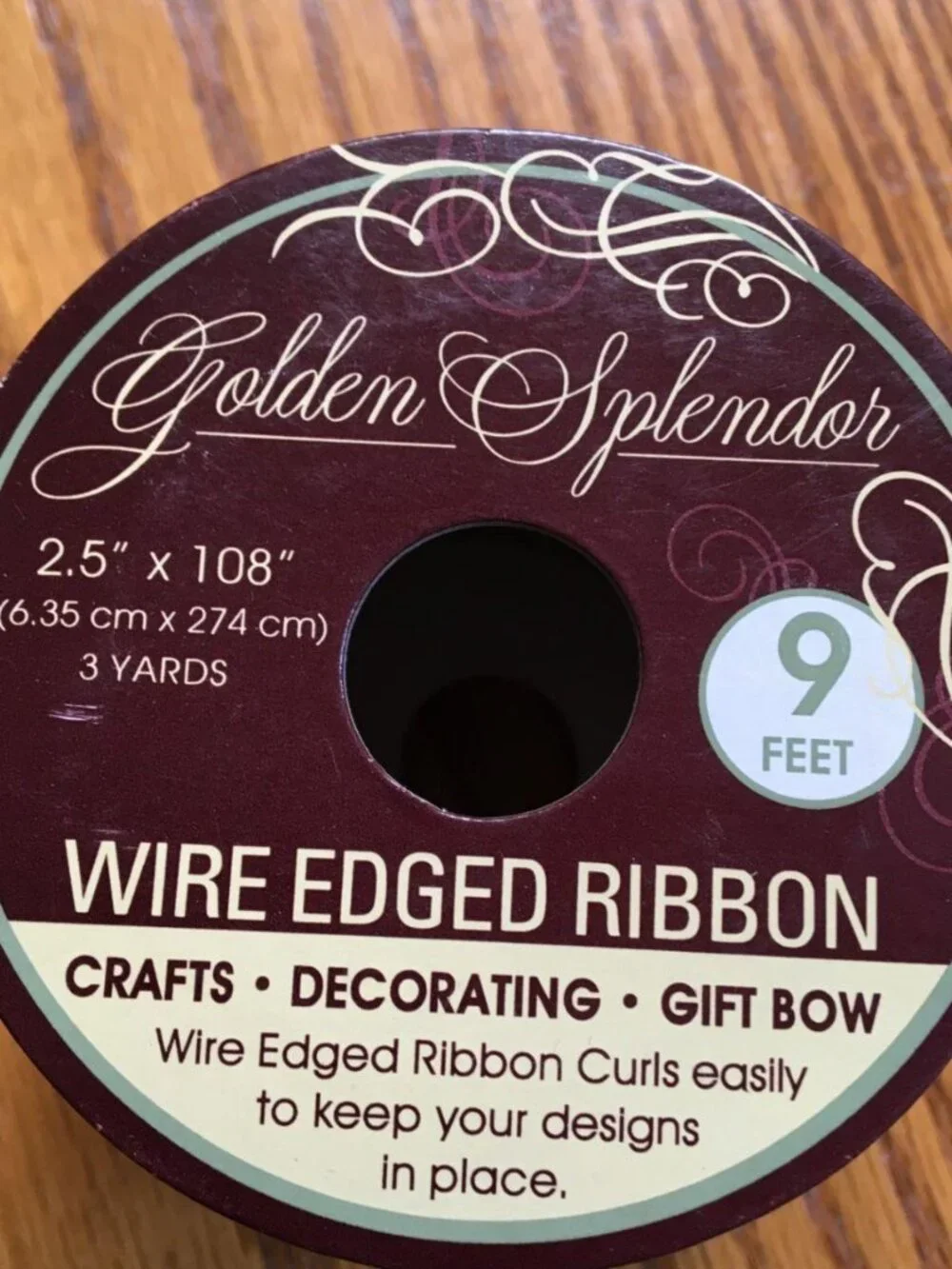 Golden Splendor details packing original