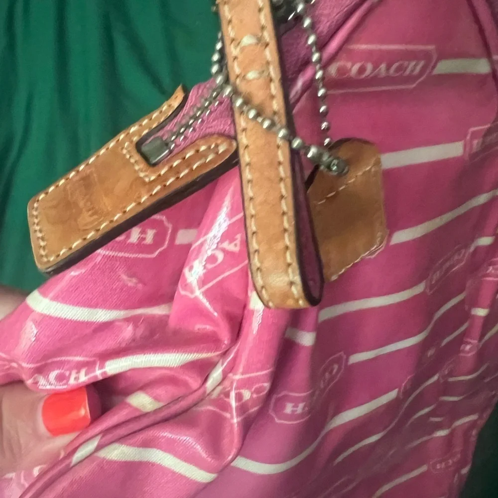 Coach pink travel