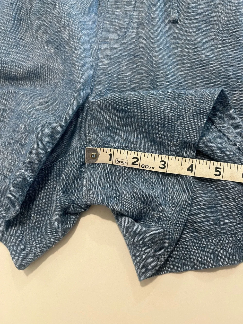 GAP • women’s linen blend pull on shorts with drawstring waist