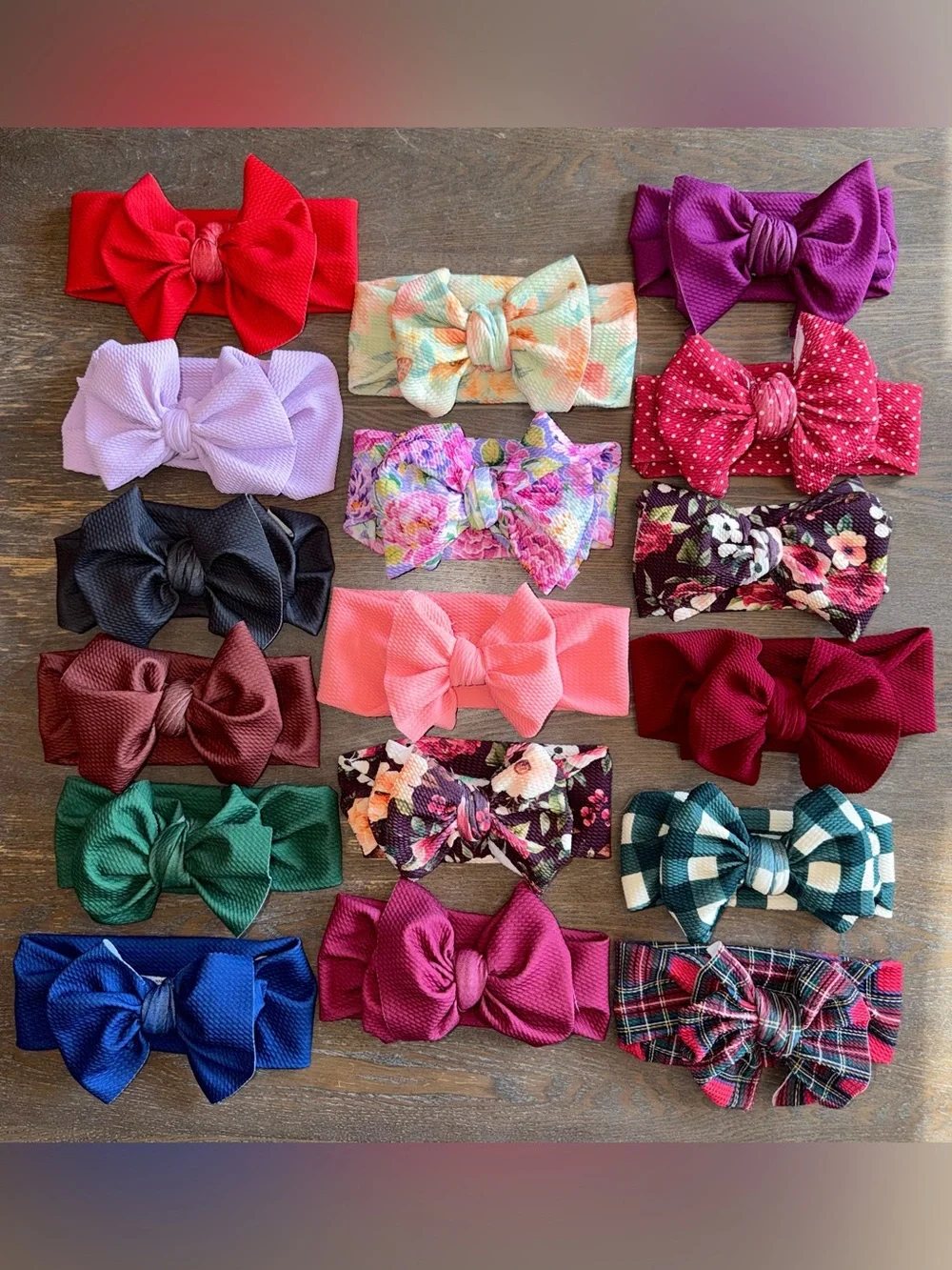 Gigi and Max Headwrap Bows - 17 piece Big Bundle Lot