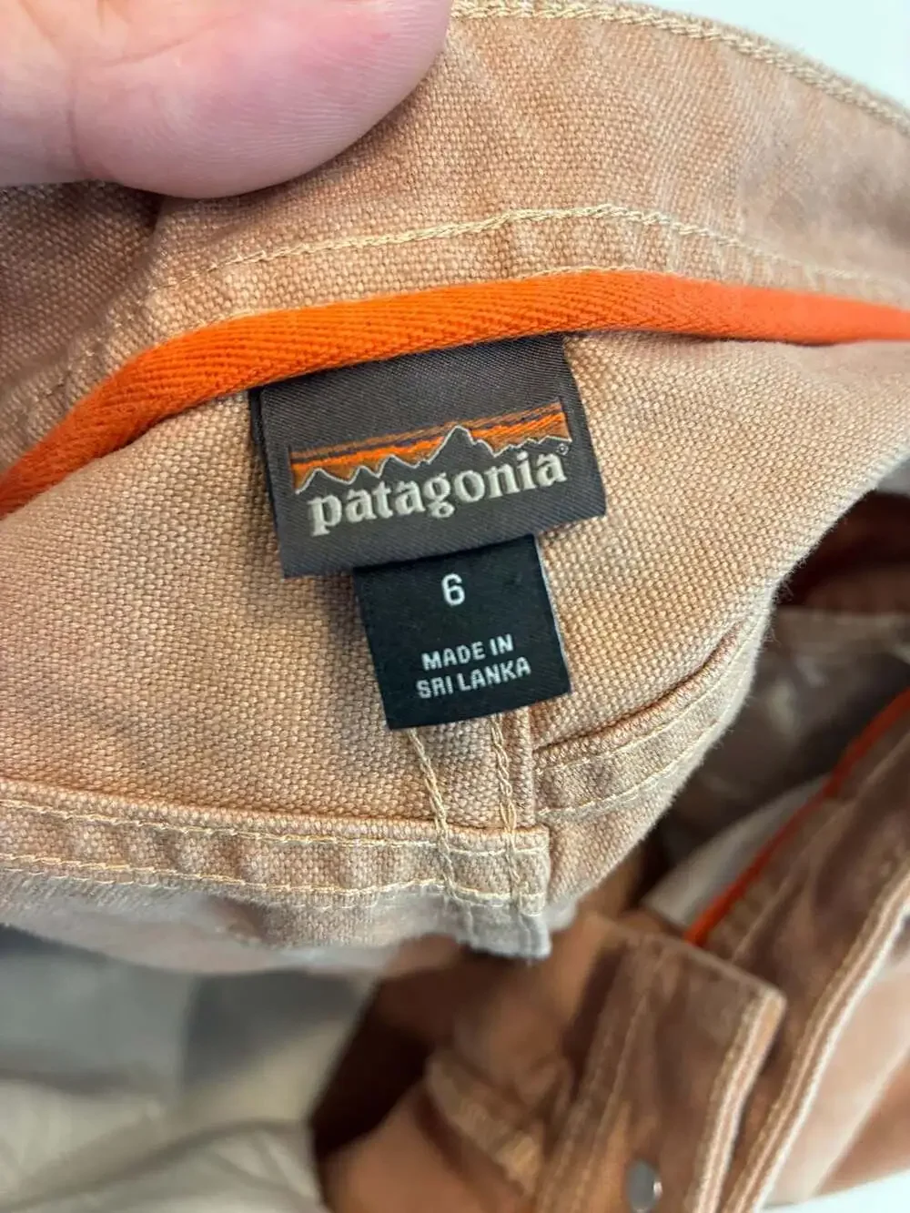 Patagonia canvas shorts