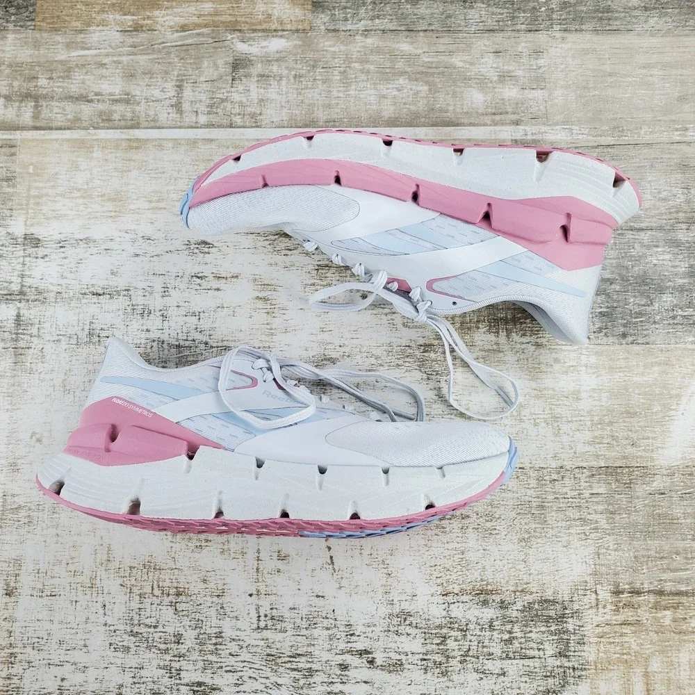 Reebok Floatzig Symmetros Womens Shoes Sz 11 Running Dusty Rose Blue Sneakers