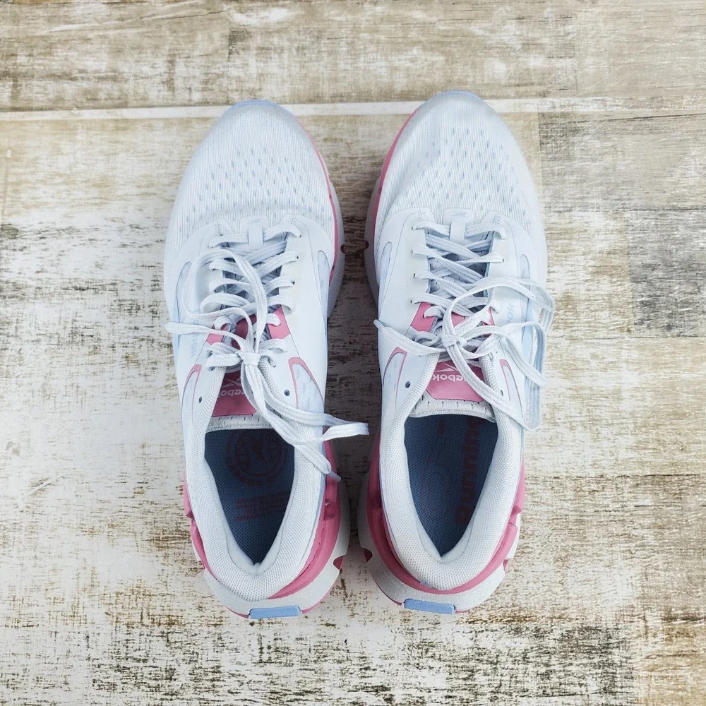 Reebok Floatzig Symmetros Womens Shoes Sz 11 Running Dusty Rose Blue Sneakers