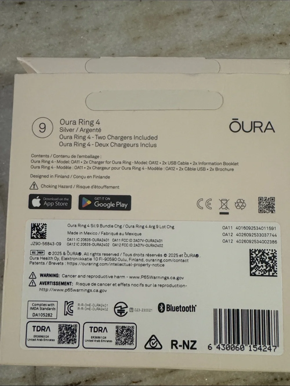 Oura few from