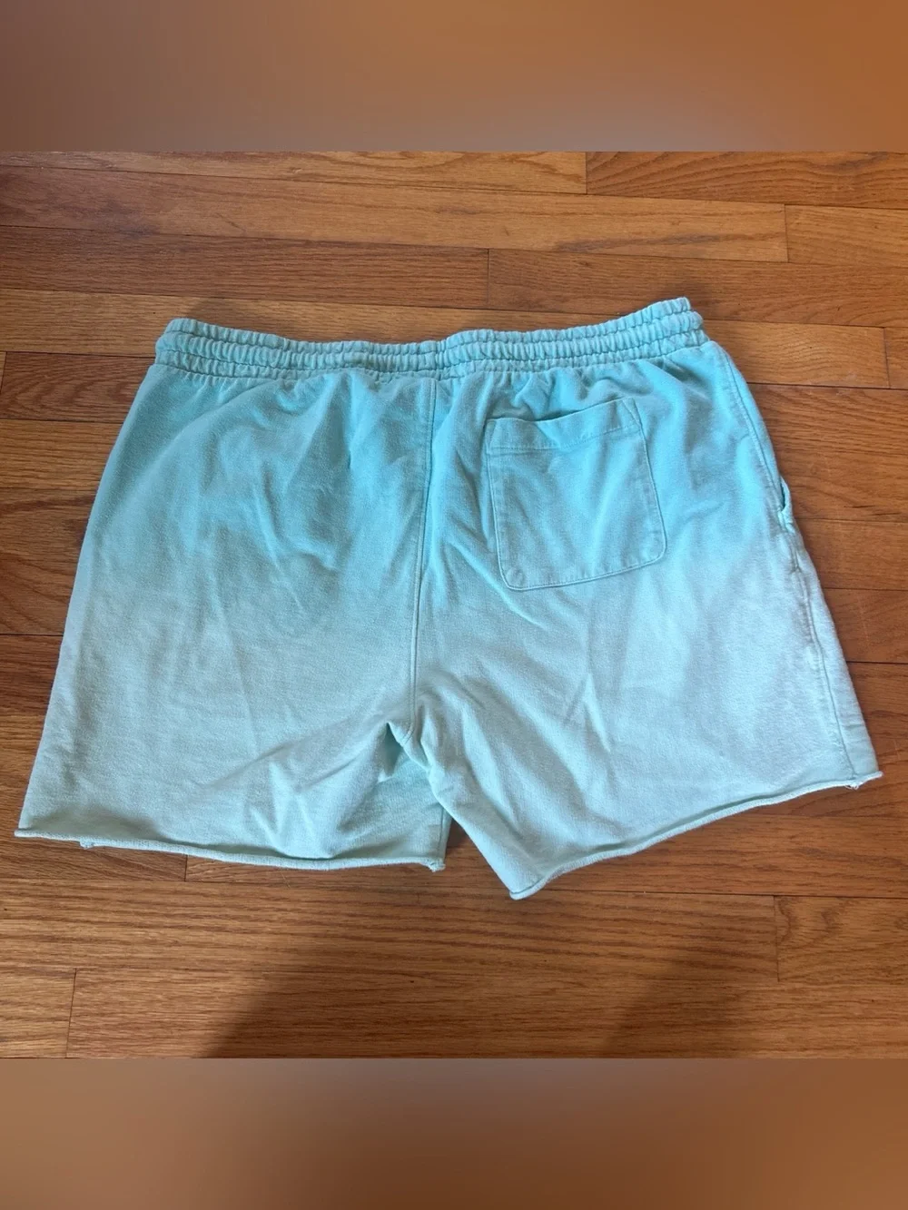 Original Use Mint Terry Athletic Drawstring Shorts