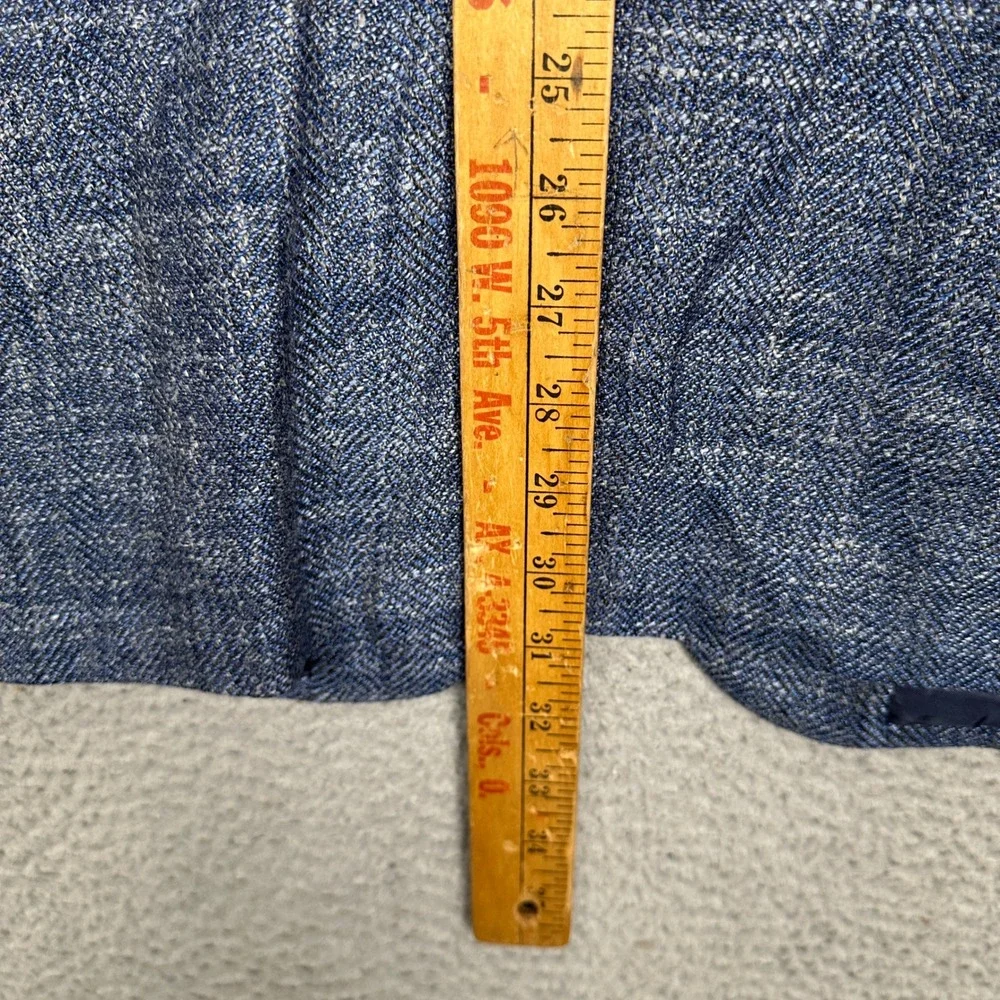 SuitSupply Blazer Men 46R Hudson HL Int. Blue Ethomas Wool Silk Linen Sport Coat