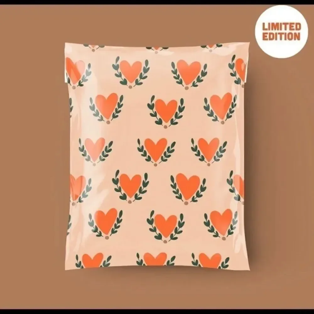 Poly Mailers Mix sizes 6x9 10x13 14.5x19 40 poly mailers 40 stickers