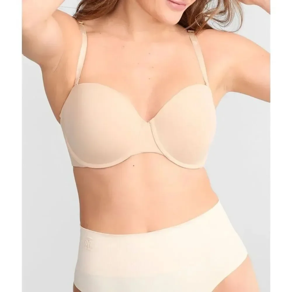 LAUREN RALPH LAUREN NWT Luxe Smoothing convertible Strapless Bra 40DD