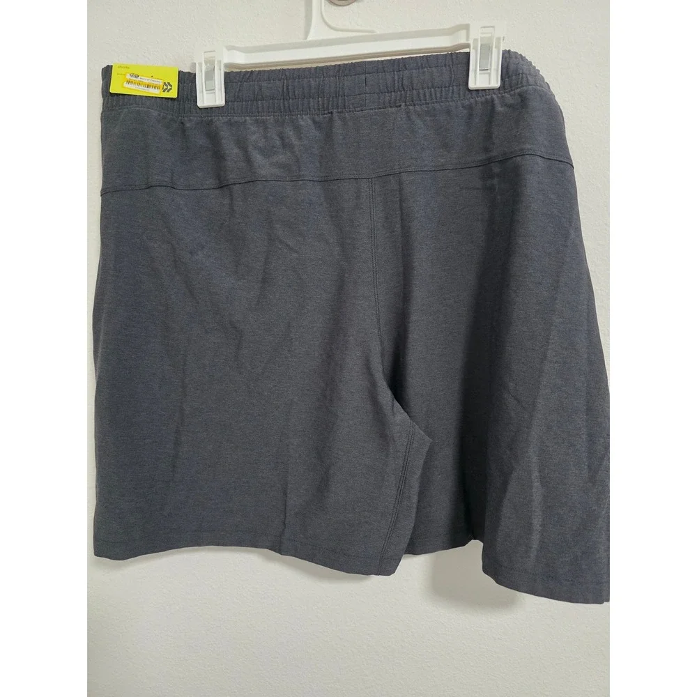 All in Motion Mens XXL Athletic Shorts Gray Heathered Unlined 8 Inseam NWT