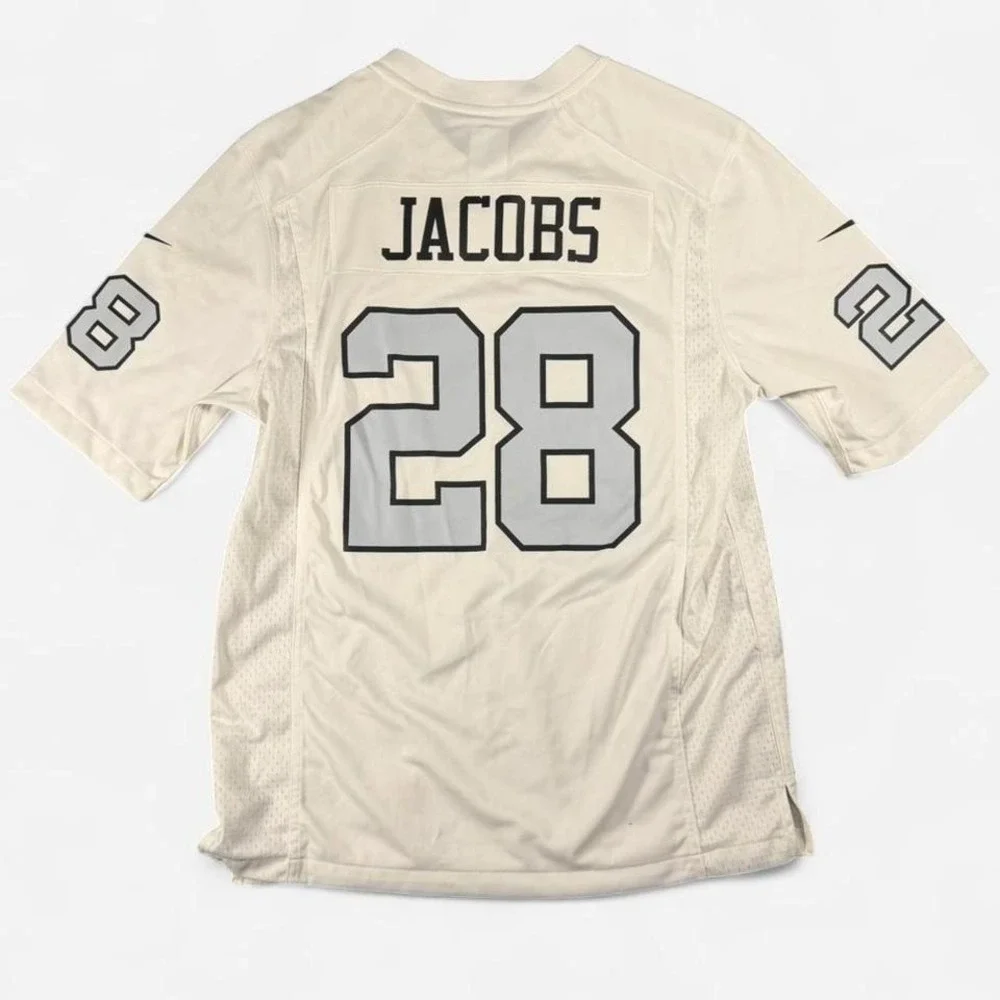 NWT Nike On Field Raiders Josh Jacob's White Football Jersey Size M‎