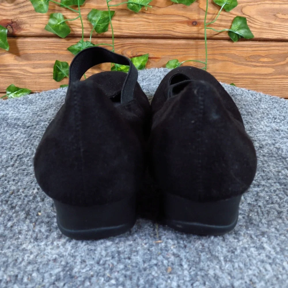 Comfort Plus by Predictions Women Mary Jane Wedge Size 5.5 Work Office Black