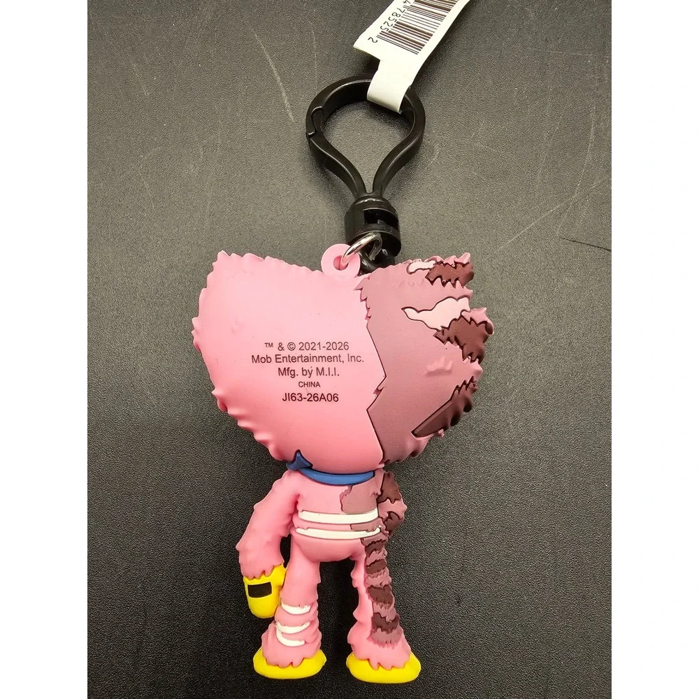 Poppy Playtime Kissy Missy Bag Clip Keychain Pink Zombie Mob Entertainment JI63