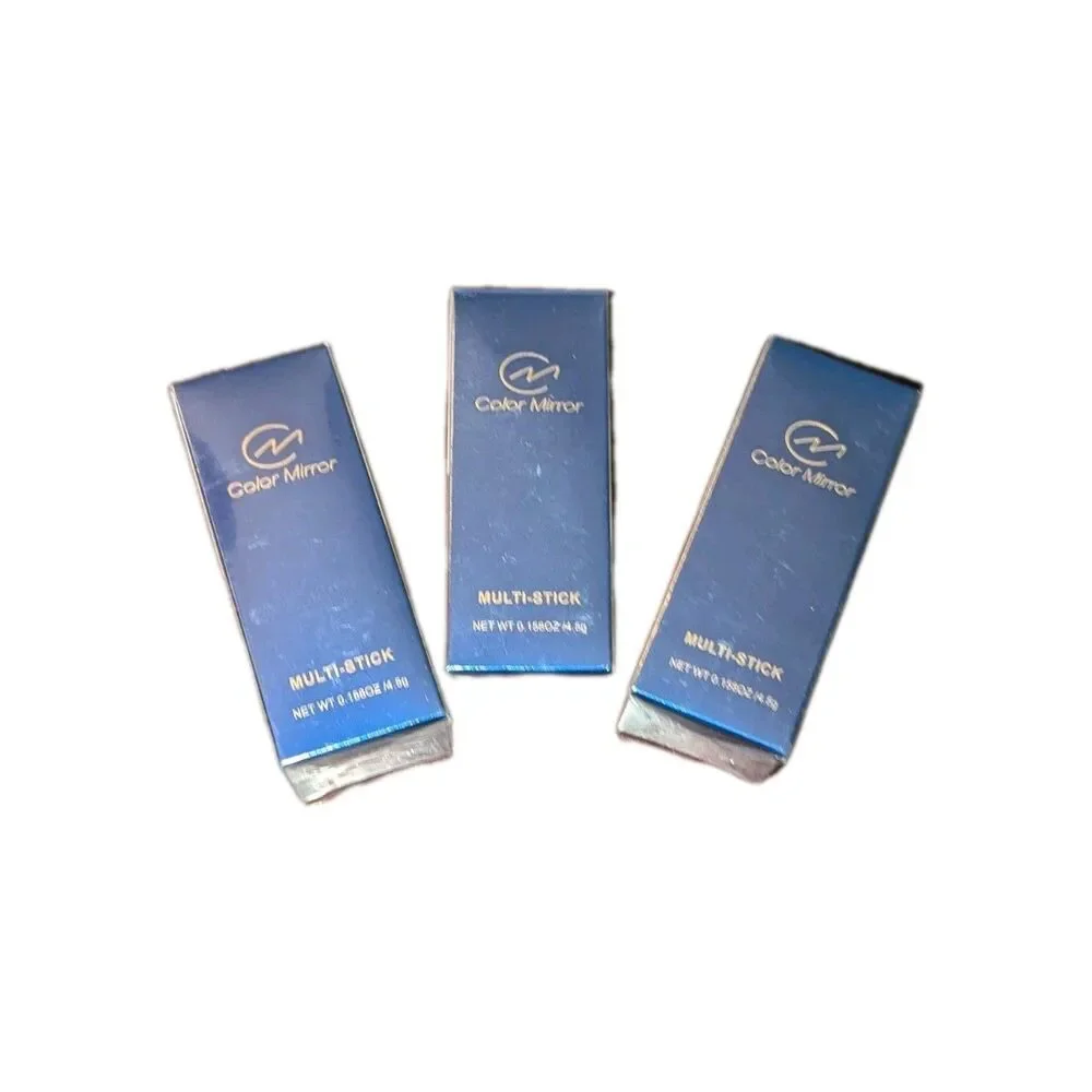 Bundle Of 3 - Color Mirror Multi-Use Makeup Stick Blush Lipstick‎ Eyeshadow NIB