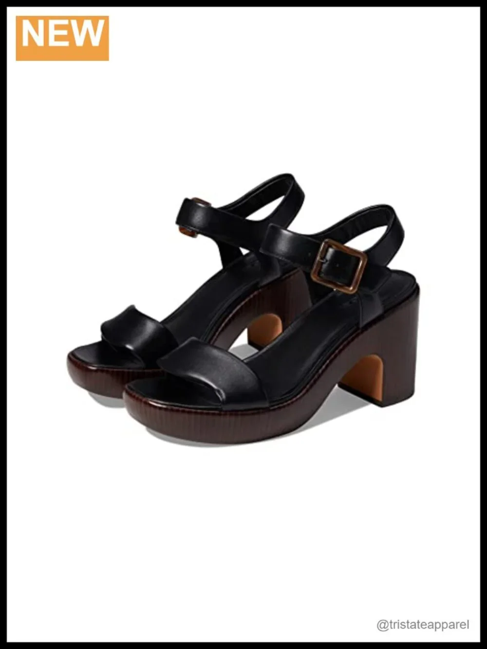 Noelle Mid Heel Platform Sandals 3.5