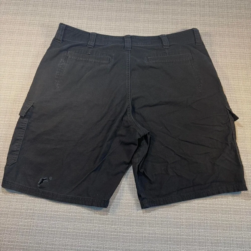 Wrangler black cargo shorts men's size 38