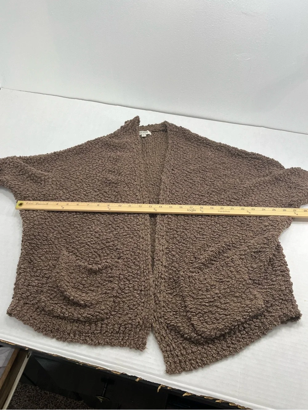 Umgee Women’s Size Small Cozy Textured Open Front Cardigan