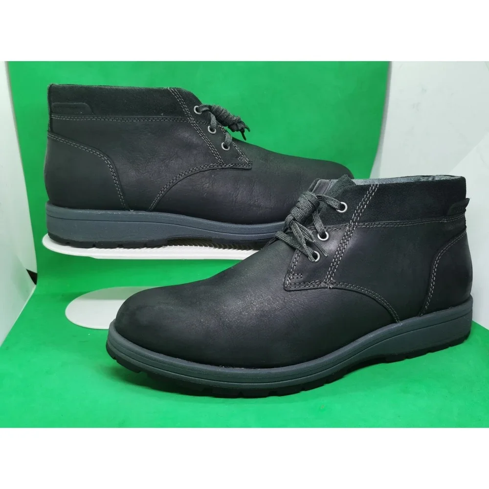 Mens Hush Puppies Beauceron Short Ice Suede Chukka Desert Boots Size 11.5 M