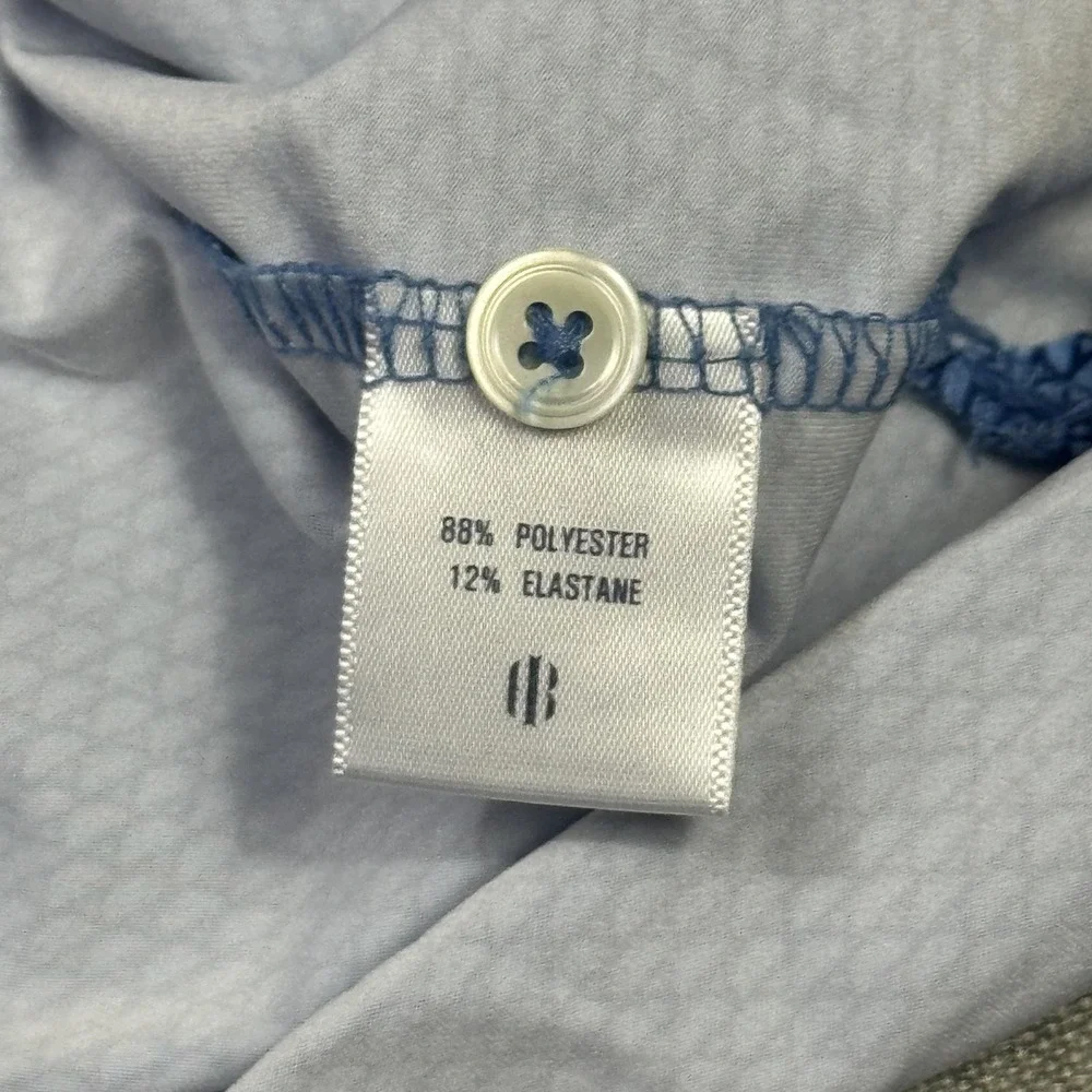 Holderness & Bourne Old Head Golf Polo Shirt Men M Blue Edwards Windsor & Oxford