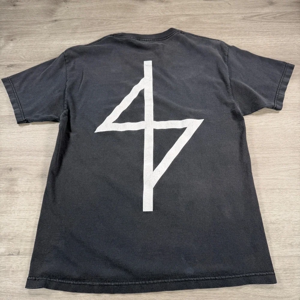 Angel Du$t Band T-Shirt VTG Y2K Distressed Faded Turnstile Large