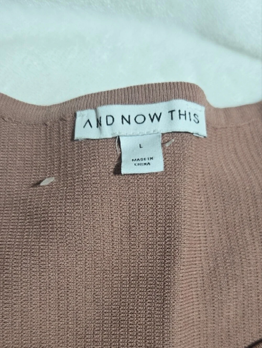 N/A lightweight ribbed