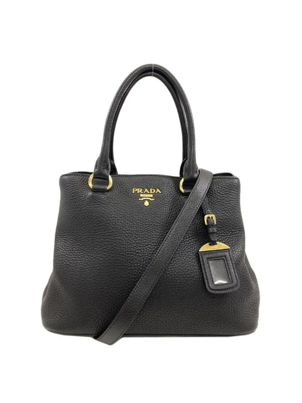 Prada 2-Way Tote Bag Leather