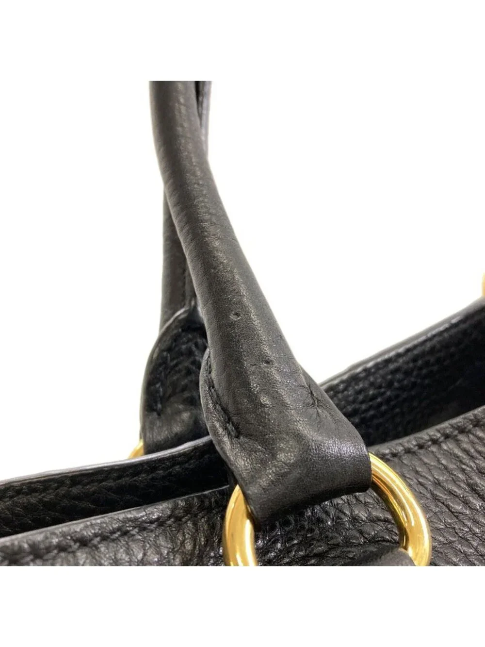 Prada 2-Way Tote Bag Leather