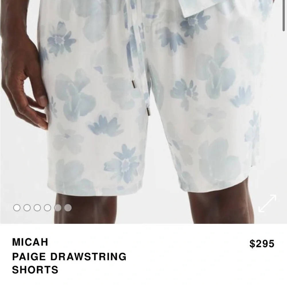 NWT Paige Micah Shorts