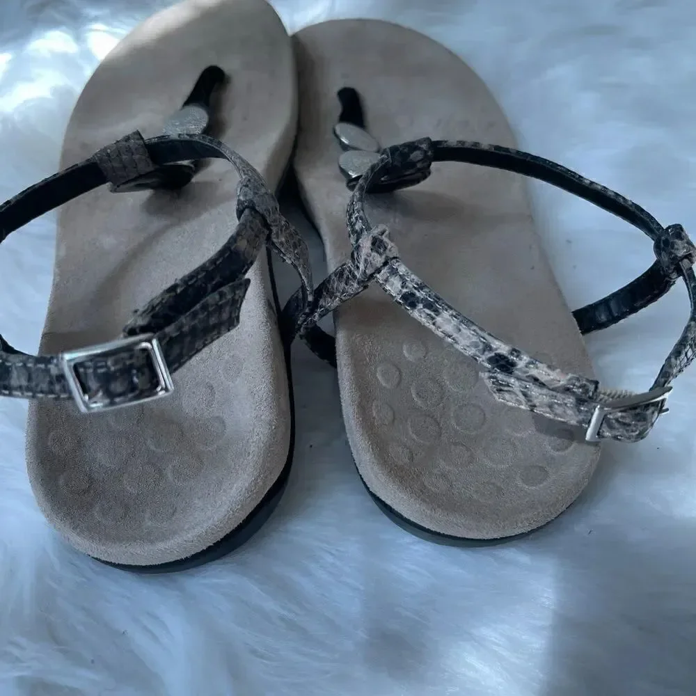 Vionic gray& tan